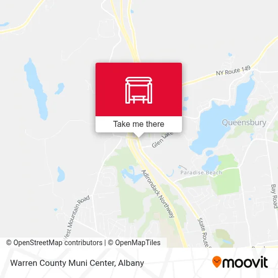 Warren County Muni Center map
