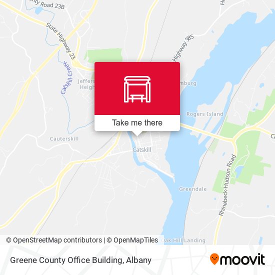 Mapa de Greene County Office Building
