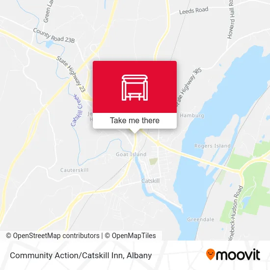 Community Action/Catskill Inn map