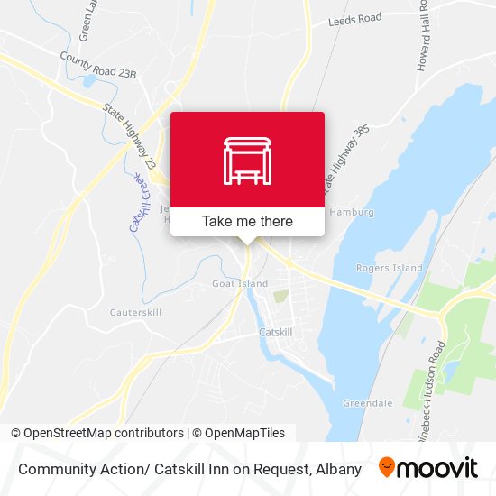 Community Action/ Catskill Inn on Request map