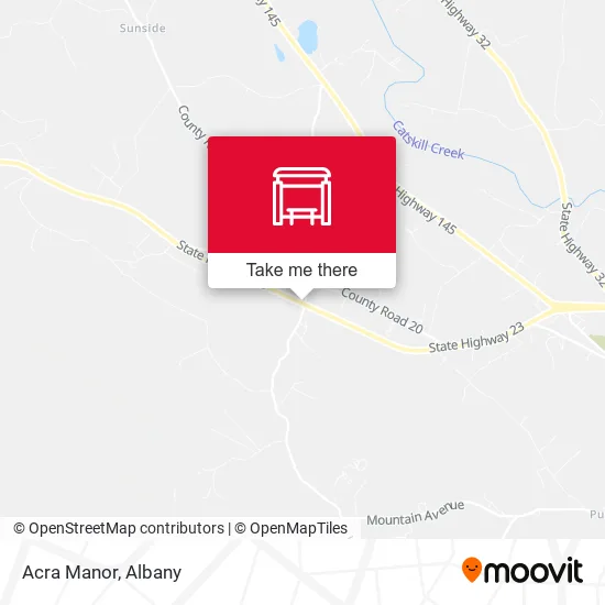 Mapa de Acra Manor