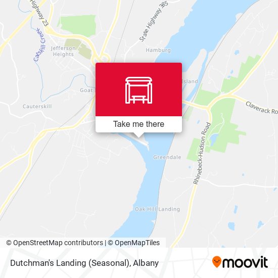 Dutchman's Landing (Seasonal) map