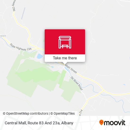 Central Mall, Route 83 And 23a map