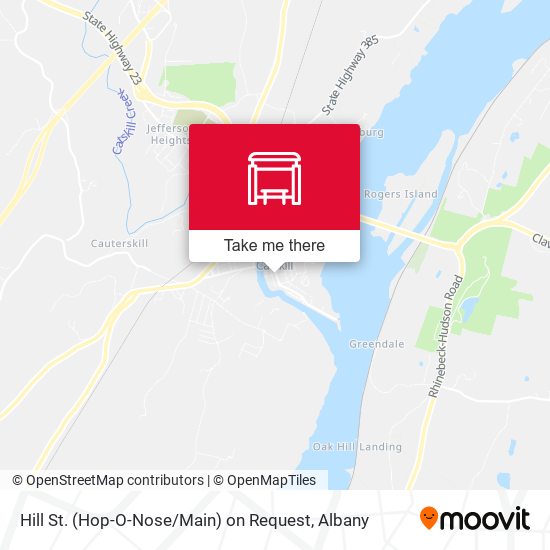 Hill St. (Hop-O-Nose / Main) on Request map