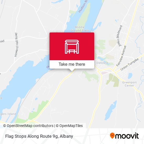 Flag Stops Along Route 9g map