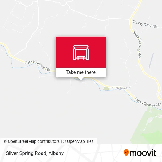 Silver Spring Road map
