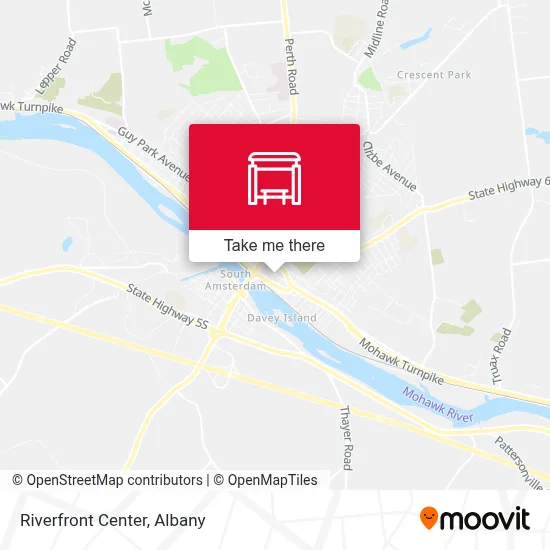 Riverfront Center map