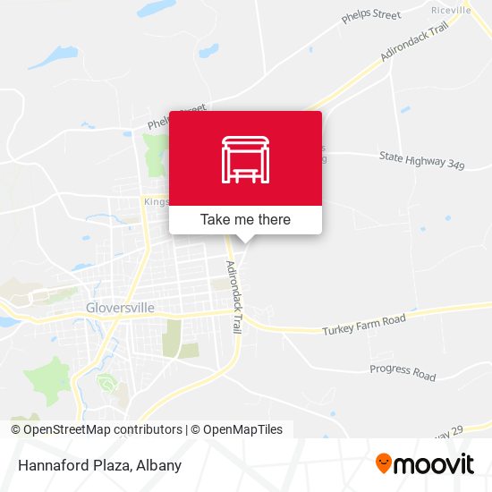 Mapa de Hannaford Plaza