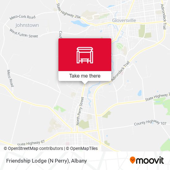 Friendship Lodge (N Perry) map