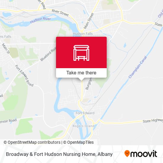 Broadway & Fort Hudson Nursing Home map