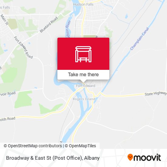 Mapa de Broadway & East St (Post Office)