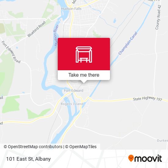 Mapa de 101 East St