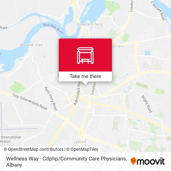 Mapa de Wellness Way - Cdphp / Community Care Physicians