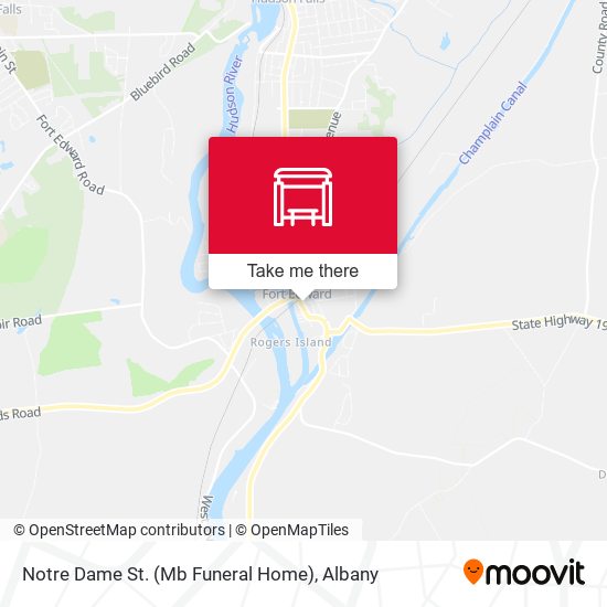 Notre Dame St. (Mb Funeral Home) map