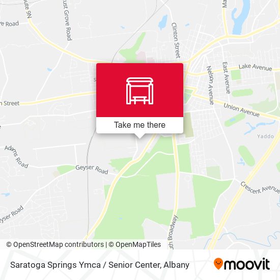 Saratoga Springs Ymca / Senior Center map