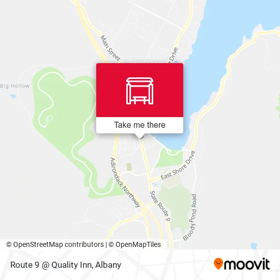 Mapa de Route 9 @ Quality Inn