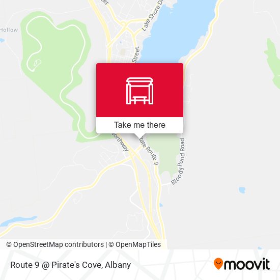 Route 9 @ Pirate's Cove map