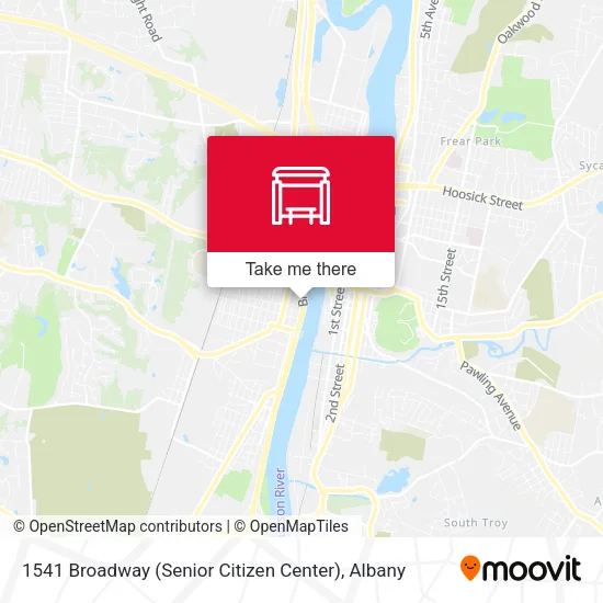 1541 Broadway (Senior Citizen Center) map