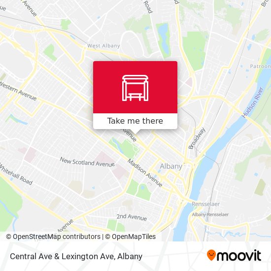 Mapa de Central Ave & Lexington Ave