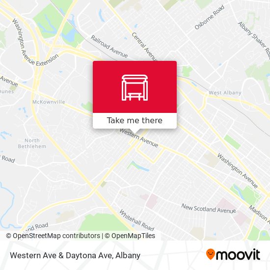 Western Ave & Daytona Ave map