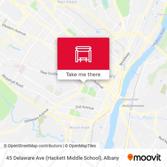 45 Delaware Ave (Hackett Middle School) map