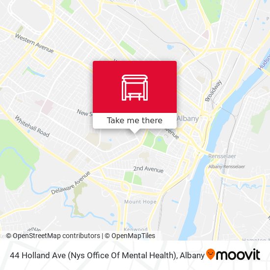 44 Holland Ave (Nys Office Of Mental Health) map