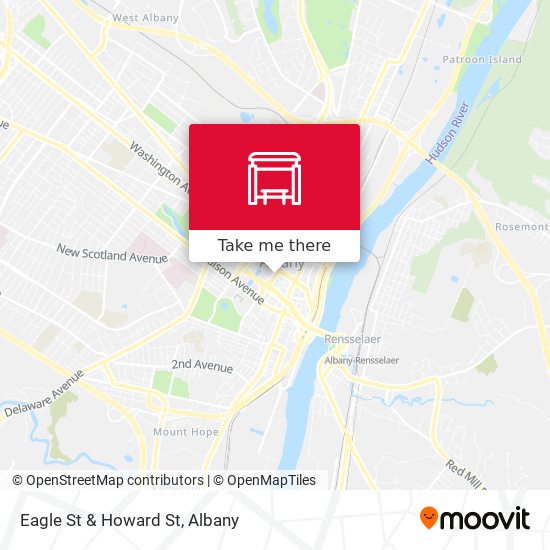 Mapa de Eagle St & Howard St