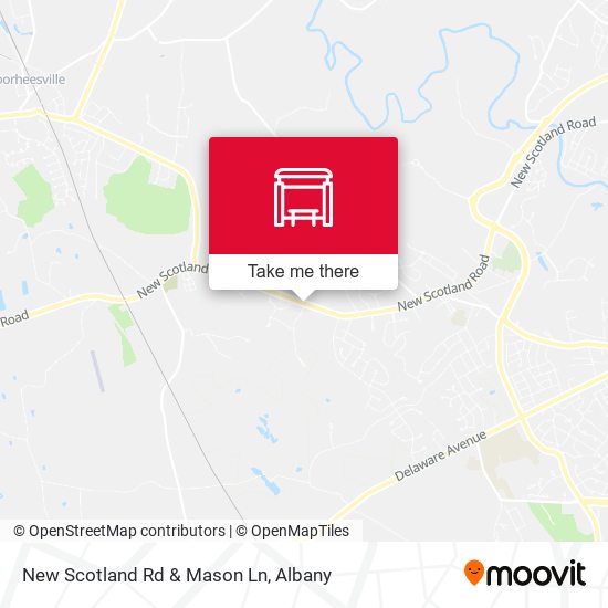 Mapa de New Scotland Rd & Mason Ln