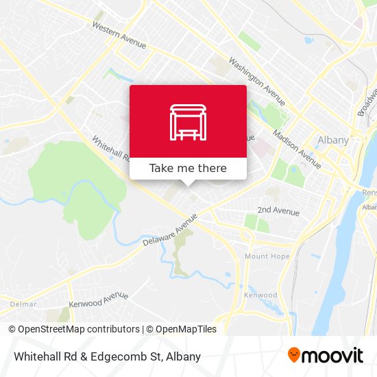 Whitehall Rd & Edgecomb St map
