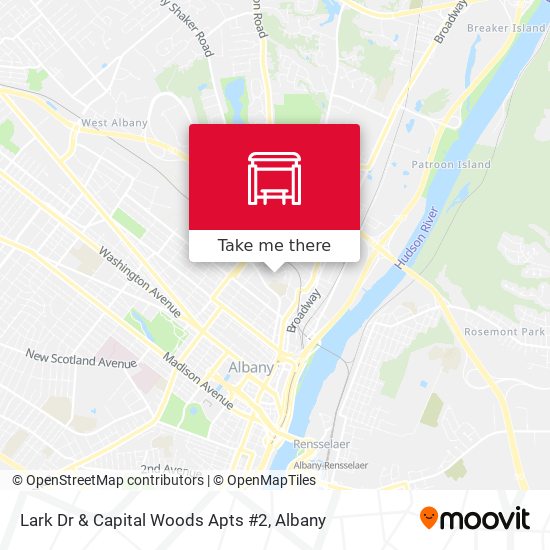 Lark Dr & Capital Woods Apts  #2 map