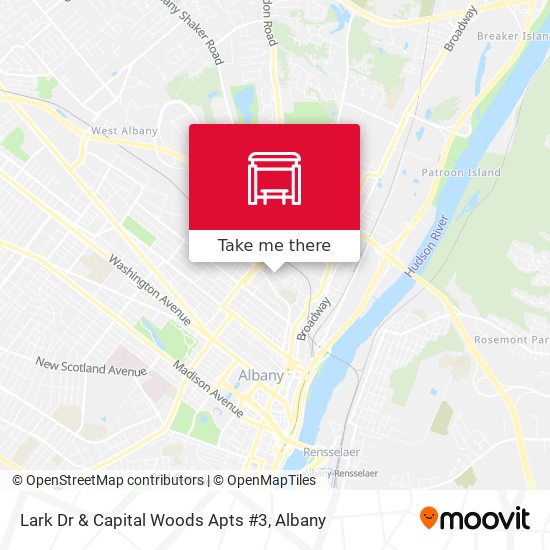Mapa de Lark Dr & Capital Woods Apts #3