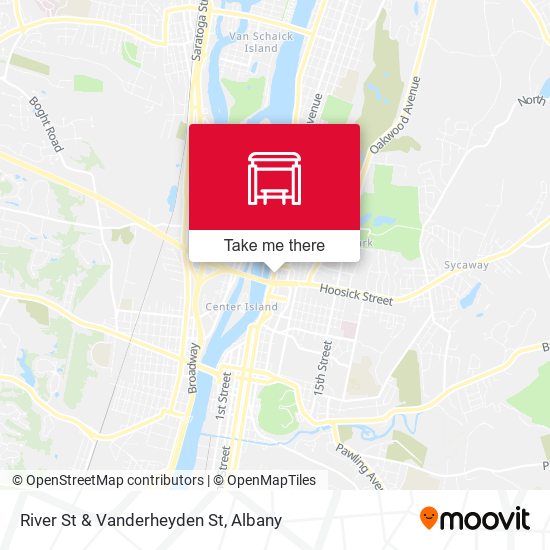 Mapa de River St & Vanderheyden St