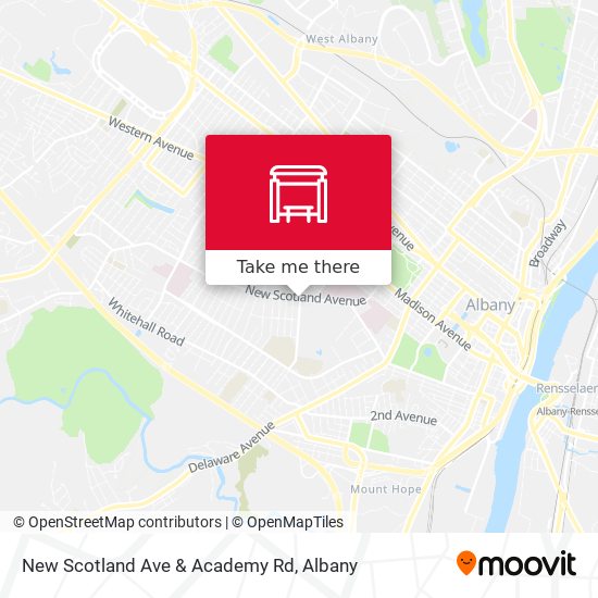 New Scotland Ave & Academy Rd map