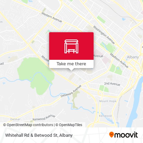 Mapa de Whitehall Rd & Betwood St