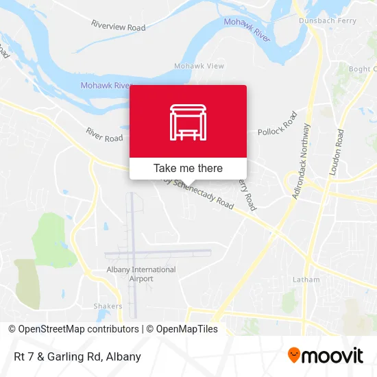 Mapa de Rt 7 & Garling Rd