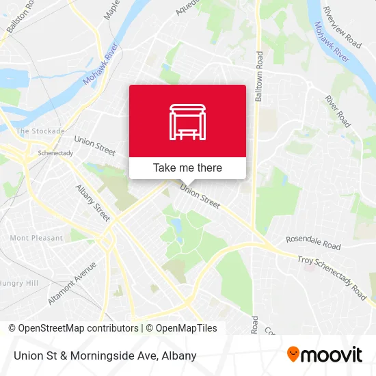 Union St & Morningside Ave map