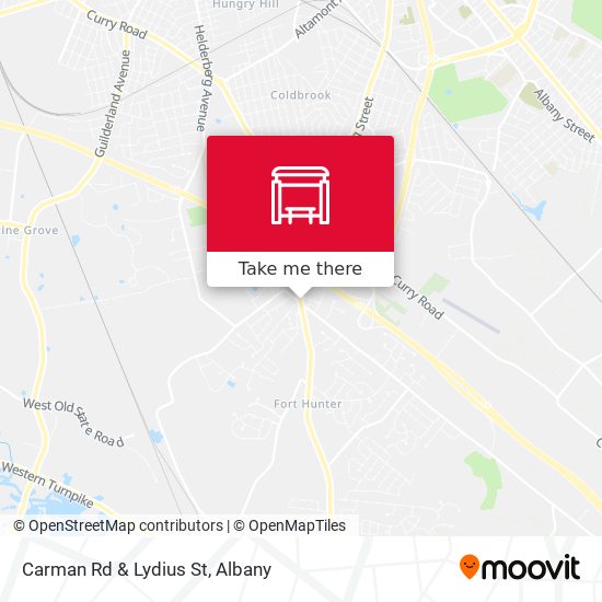 Mapa de Carman Rd & Lydius St