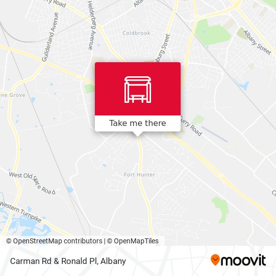 Mapa de Carman Rd & Ronald Pl