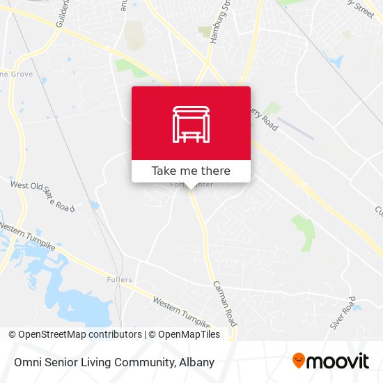 Omni Senior Living Community map