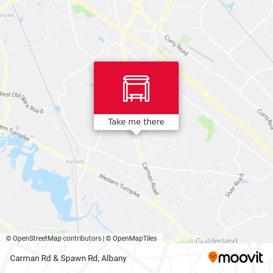 Carman Rd & Spawn Rd map