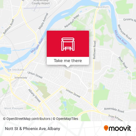 Mapa de Nott St & Phoenix Ave