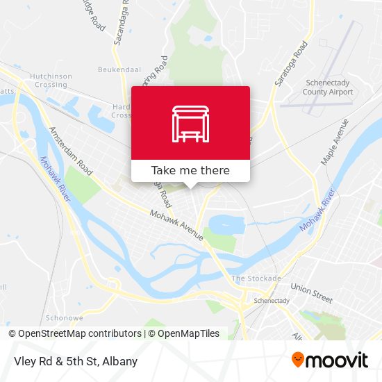 Mapa de Vley Rd & 5th St