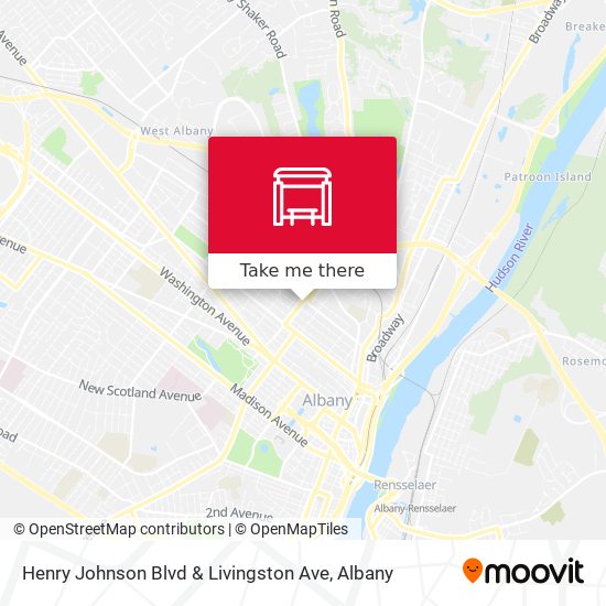 Mapa de Henry Johnson Blvd & Livingston Ave