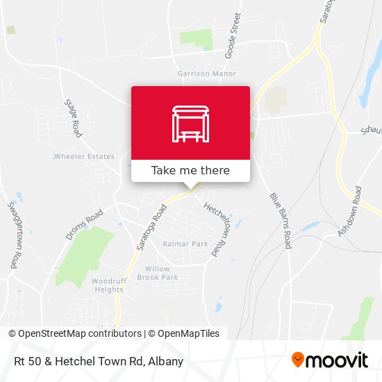 Mapa de Rt 50 & Hetchel Town Rd