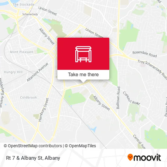 Mapa de Rt 7 & Albany St