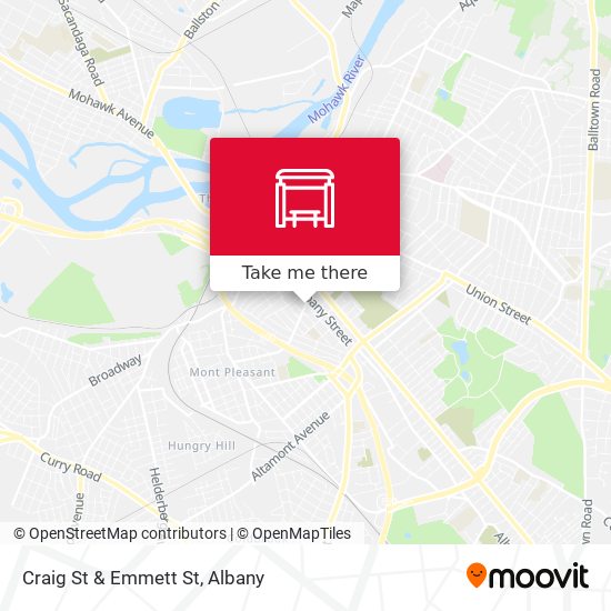 Mapa de Craig St & Emmett St