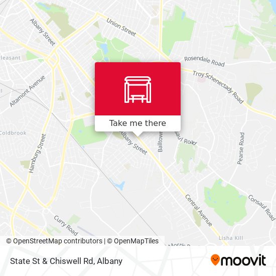 State St & Chiswell Rd map