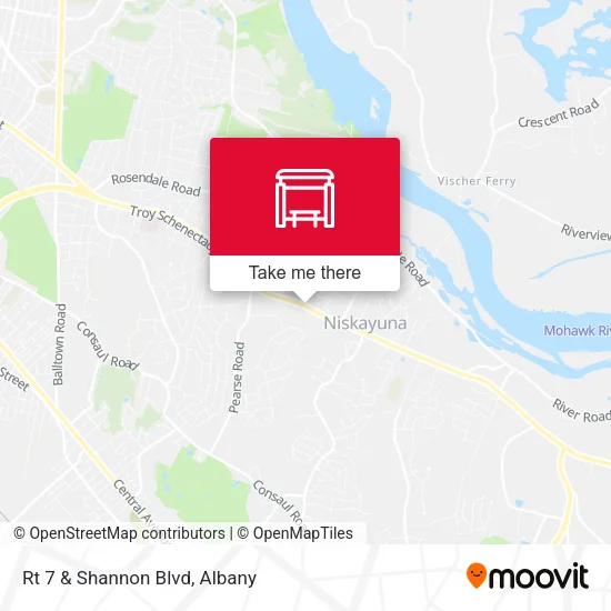 Mapa de Rt 7 & Shannon Blvd