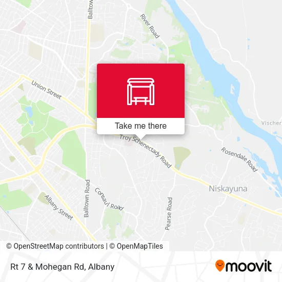Mapa de Rt 7 & Mohegan Rd