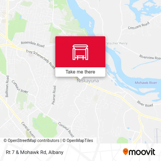 Mapa de Rt 7 & Mohawk Rd